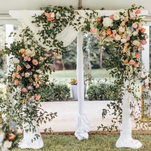 Wedding arch flowers Tyler TX